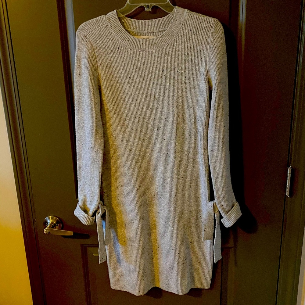 Long sleeve sweater dress